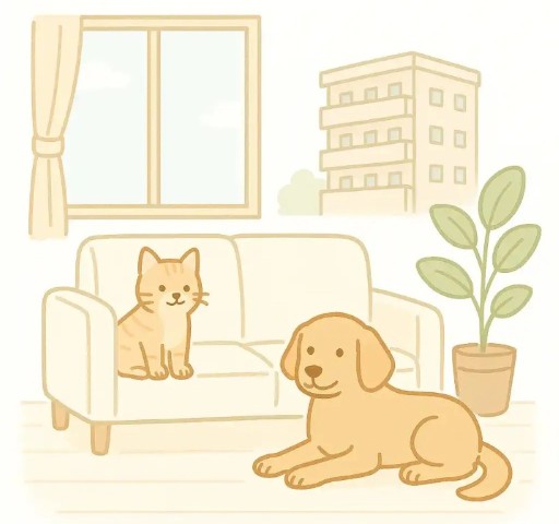 ペット飼育と敷金保証金