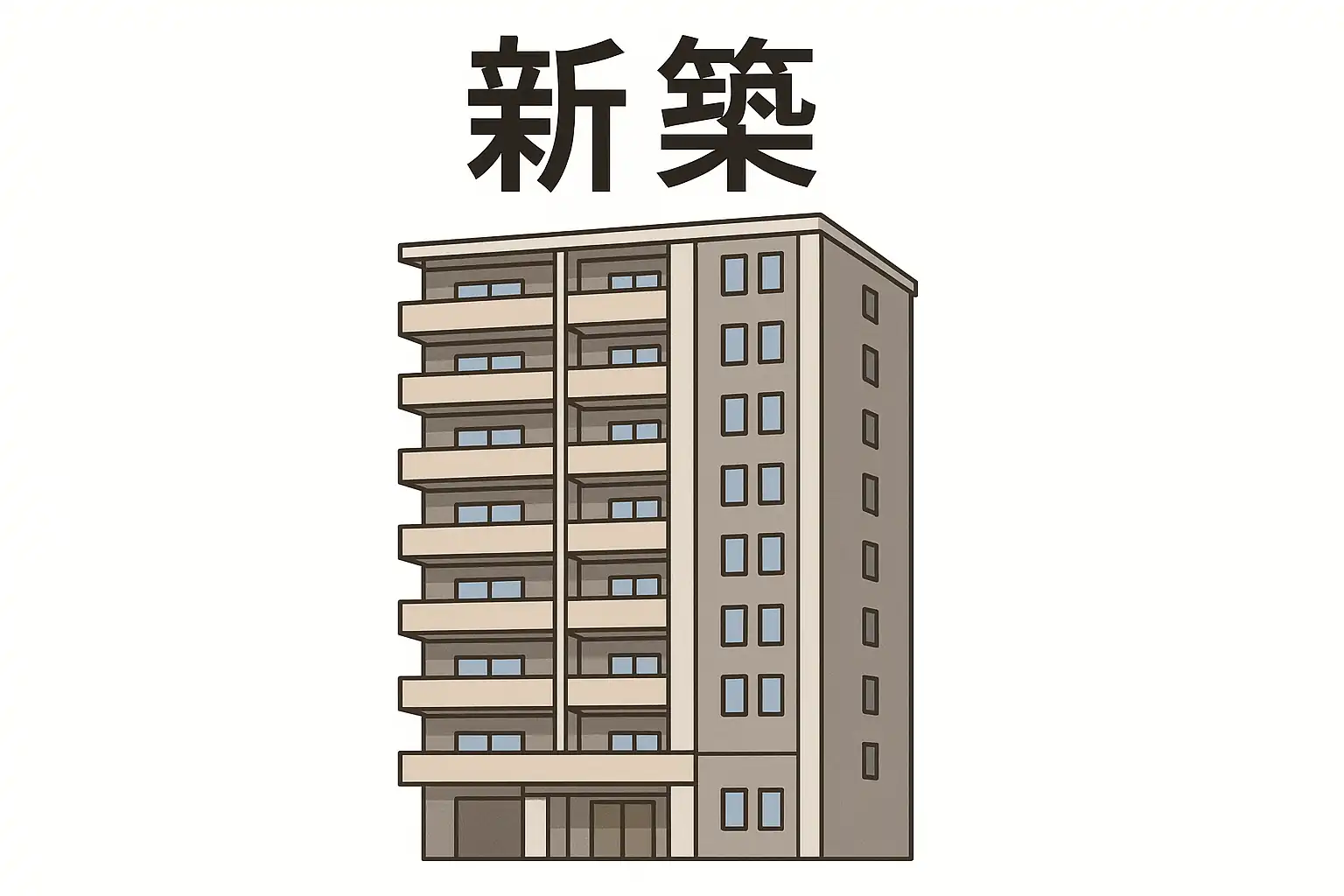 フリーレント新築物件