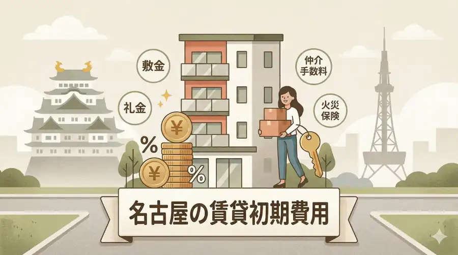 名古屋の賃貸初期費用