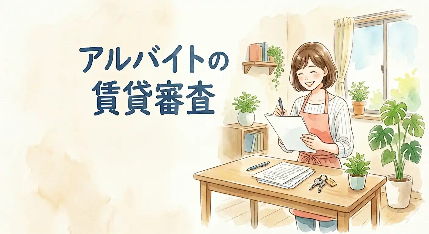 アルバイトでも賃貸の審査は通る？必要書類・家賃目安・通過のコツを解説