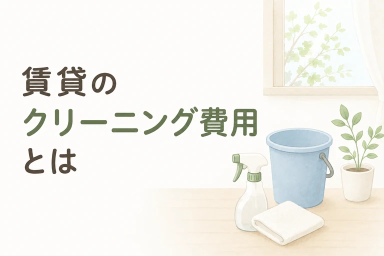 賃貸のクリーニング費用とは？相場・特約・入居時払いと退去時払いの違いを解説
